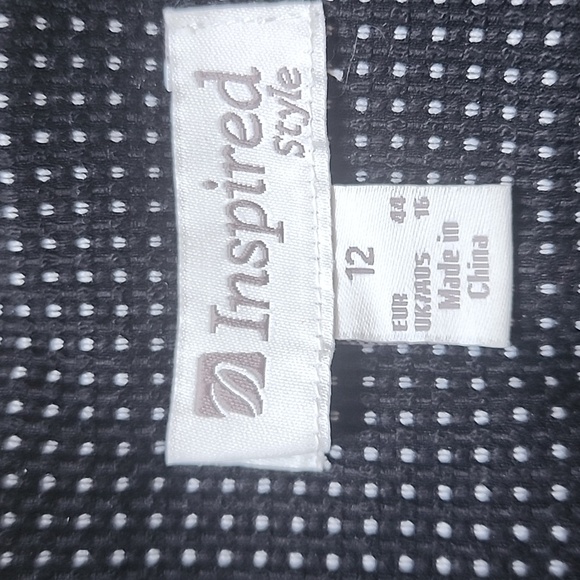 Pants, black and white dots, size 12 - Picture 4 of 8